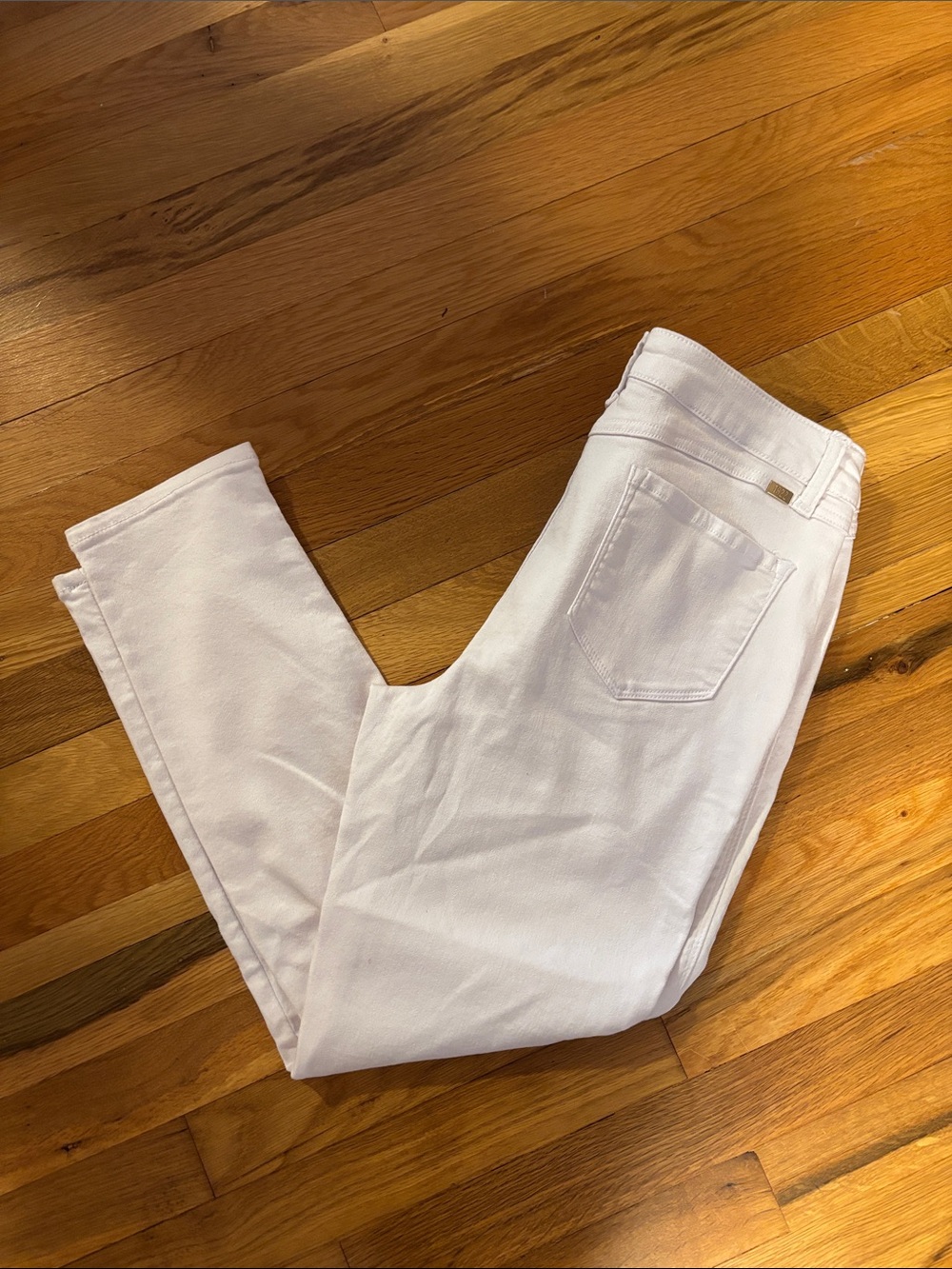 1822 Denim White Skinny Stretch Jeans